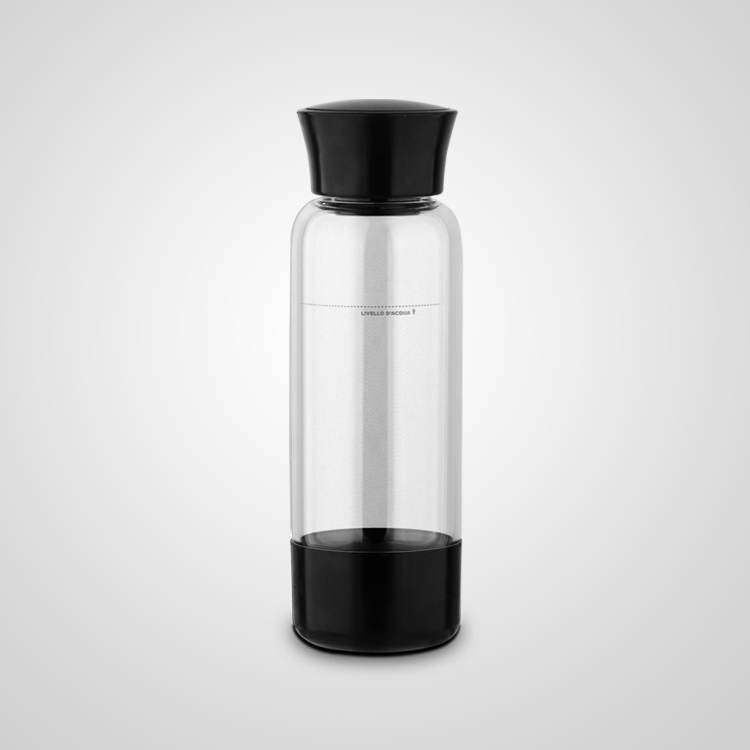 Glass water bottles