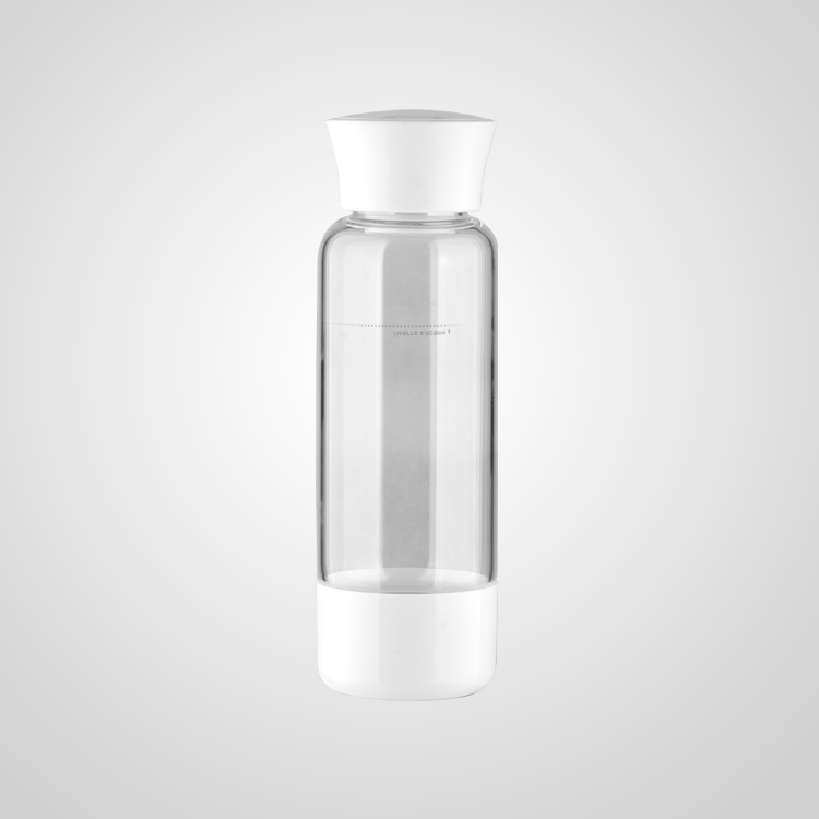 Glass water bottles